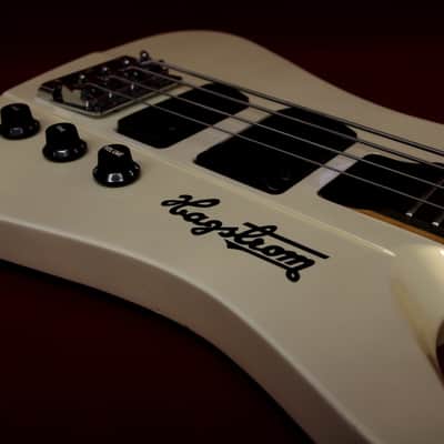 Hagstrom Ultra Swede 1982 White Pearlescent. Prototype.. Only 12 made. VERY RARE. & COLLECTIBLE. image 10