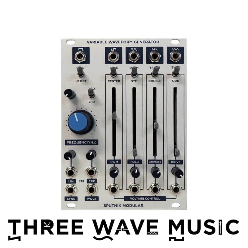 Sputnik Modular Variable Waveform Generator [Three Wave Music] image 1