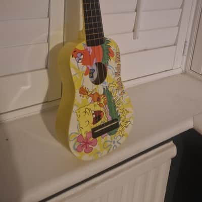 nickelodeon  spongebob hula hula  - ukulele 2000s - gloss - good image 3