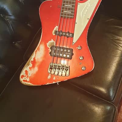 Sandberg California 'SANDBIRD' Aged Hardcore Candy Apple Red image 3