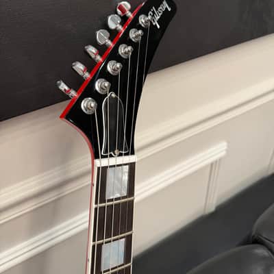 Gibson Explorer Custom Shop 2025 - Racing Red/White Stinger image 4