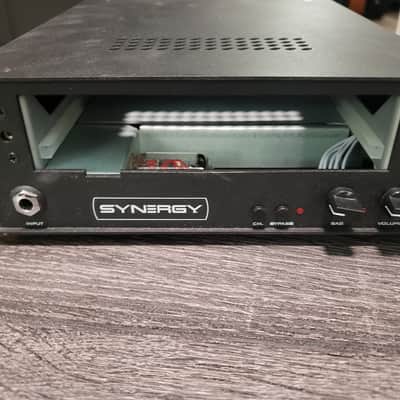 Synergy SYN-1 Rack Mount Preamp with 1 Module Slot 2017 - Black image 1
