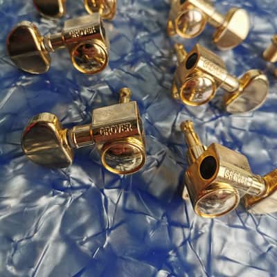 Grover 102G Rotomatic Guitar Tuning Machines - 3x3 2010s - Gold image 1