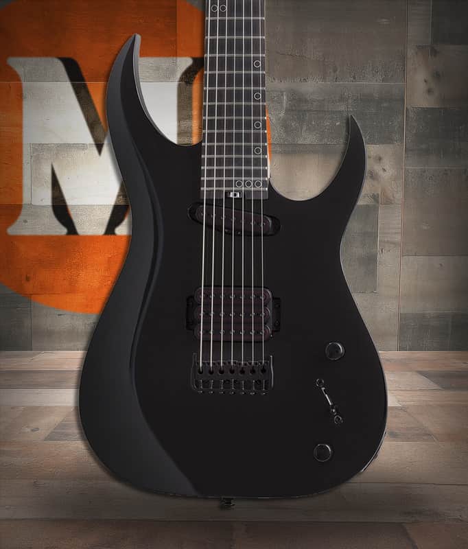 Schecter Sunset-7 Triad - Gloss Black (2575) image 1
