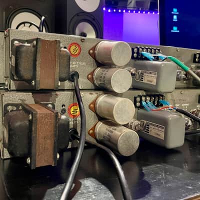 Full EMI converted Altec 436C Compressor Amplifiers with RS124 mods - Sequential Serial #’s! Very Clean Pair image 11