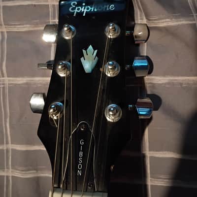 Epiphone PR-325 1988 Natural Acoustic Guitar MIK Rare Headstock Vintage image 3