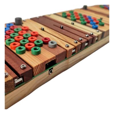 Ciat-Lonbarde Quatrax Organ Wooden Analog Polyphonic Touch Synthesizer image 9