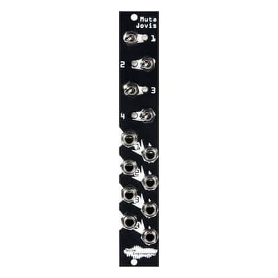 Noise Engineering Muta Jovis Eurorack Quad Mute Module (Black) image 2