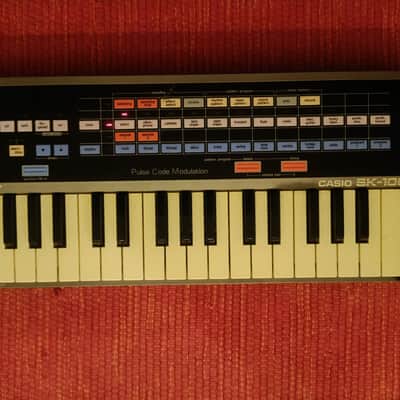 Casio SK-100 49-Key Sampling Keyboard 1980s - Black image 9