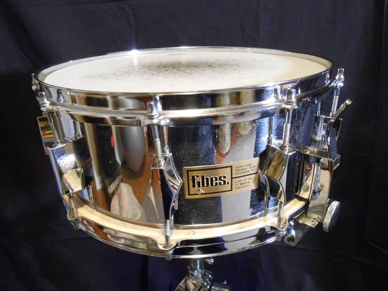 Buddy Rich's Fibes 5.5x14 SFT 1970s Snare Drum, Authenticated image 1