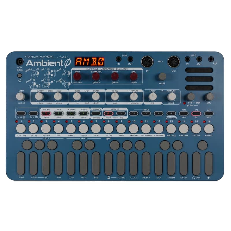 Sonicware Liven Ambient Ø 27-Key Soundscape Synthesizer image 1