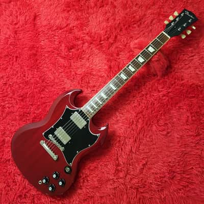 1998 Bacchus BSG-68V SG Standard - Vintage Series - Cherry  - All Original - Made In Japan MIJ image 2