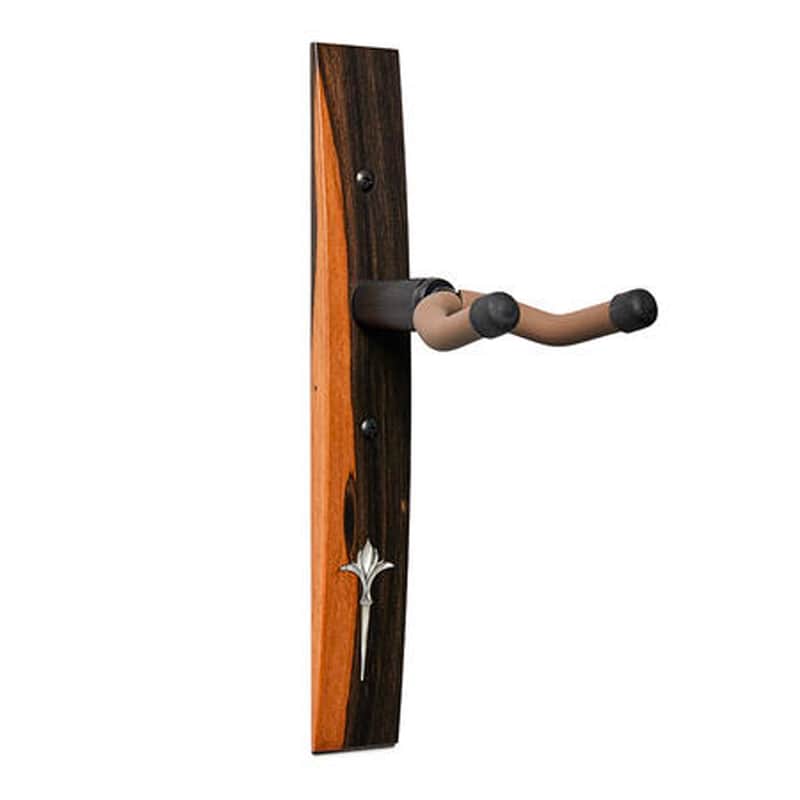 Taylor Ebony Guitar Wall Hanger with Nouveau Inlay image 1
