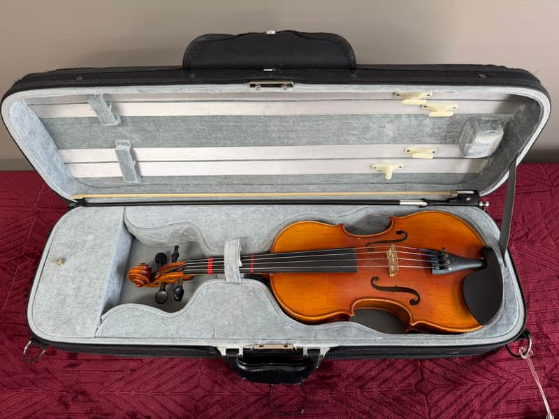 Orchestra Concert Master 13" Viola Outfit with Case and Bow image 1