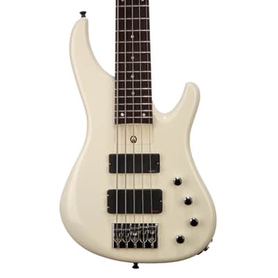 Reverb 3 -Day Sale! G. Gould GGi5 Gloss White Matching Headstock - #1252 - 8.9 pounds image 2