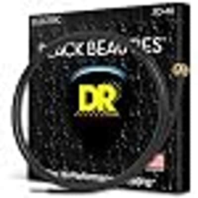 DR Strings BLACK BEAUTIES™ - BLACK Colored Electric Guitar Strings: Medium 10-46 image 3