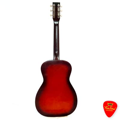 1968 Five Star Harmony-made Parlor Guitar Sunburst Acoustic – “Athena” image 9