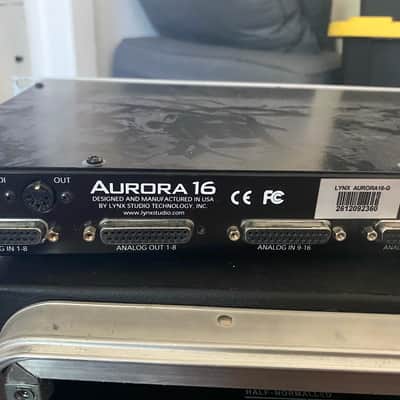 Lynx Aurora 16 16-Channel Mastering AD/DA Converter 2000s - Silver image 3