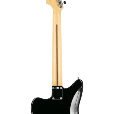 Fender Japan Junior Collection Jazzmaster Electric Guitar, Maple FB, Black, JD2201XXXX image 7