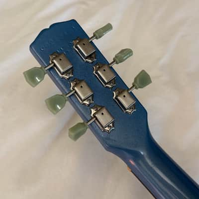 Vintage 2003 Gibson Les Paul Junior Melody Maker - Pelham Blue - Bigsby B5 - Free Pro Setup image 18