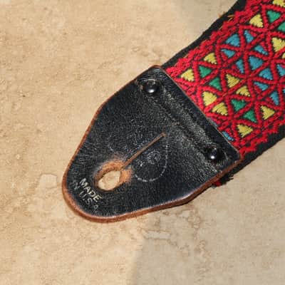 Ace Wood Stock Woven Guitar Strap 1960's image 4