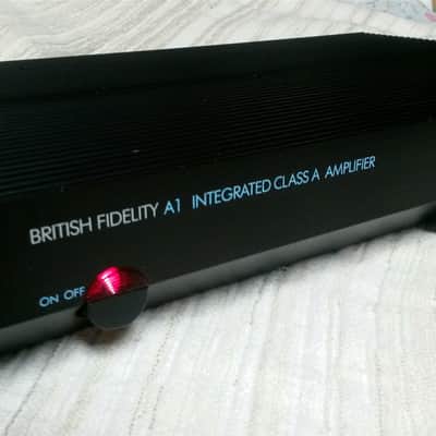 British Fidelity A1  Black Made In England Amplifier image 3
