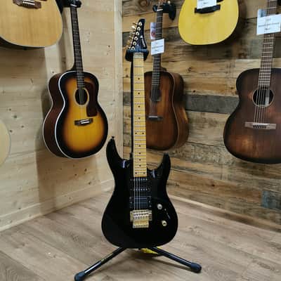 Samick YV-162 HSS '90s MIK - Gloss Black image 2