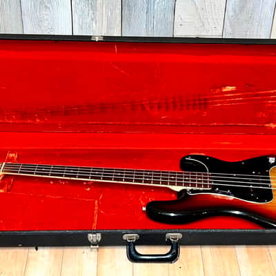Stellar 1976 Fender Precision Bass with Rosewood Fretboard Sunburst, OHSC Amazing Vintage Bass ! image 18