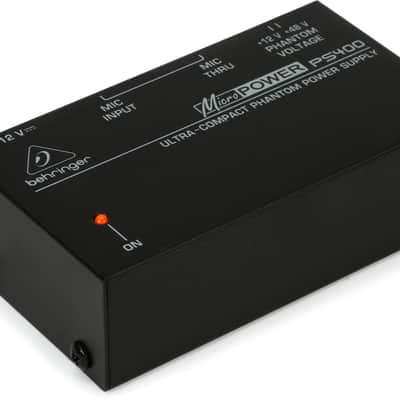 Behringer MicroPower PS400 Phantom Power Supply image 1