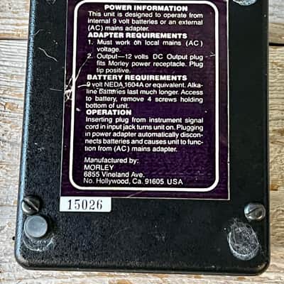 Rare Morley Deluxe Distortion MOD-DDB Analog Vintage, Amazing Pedal Ships Fast Too ! image 7