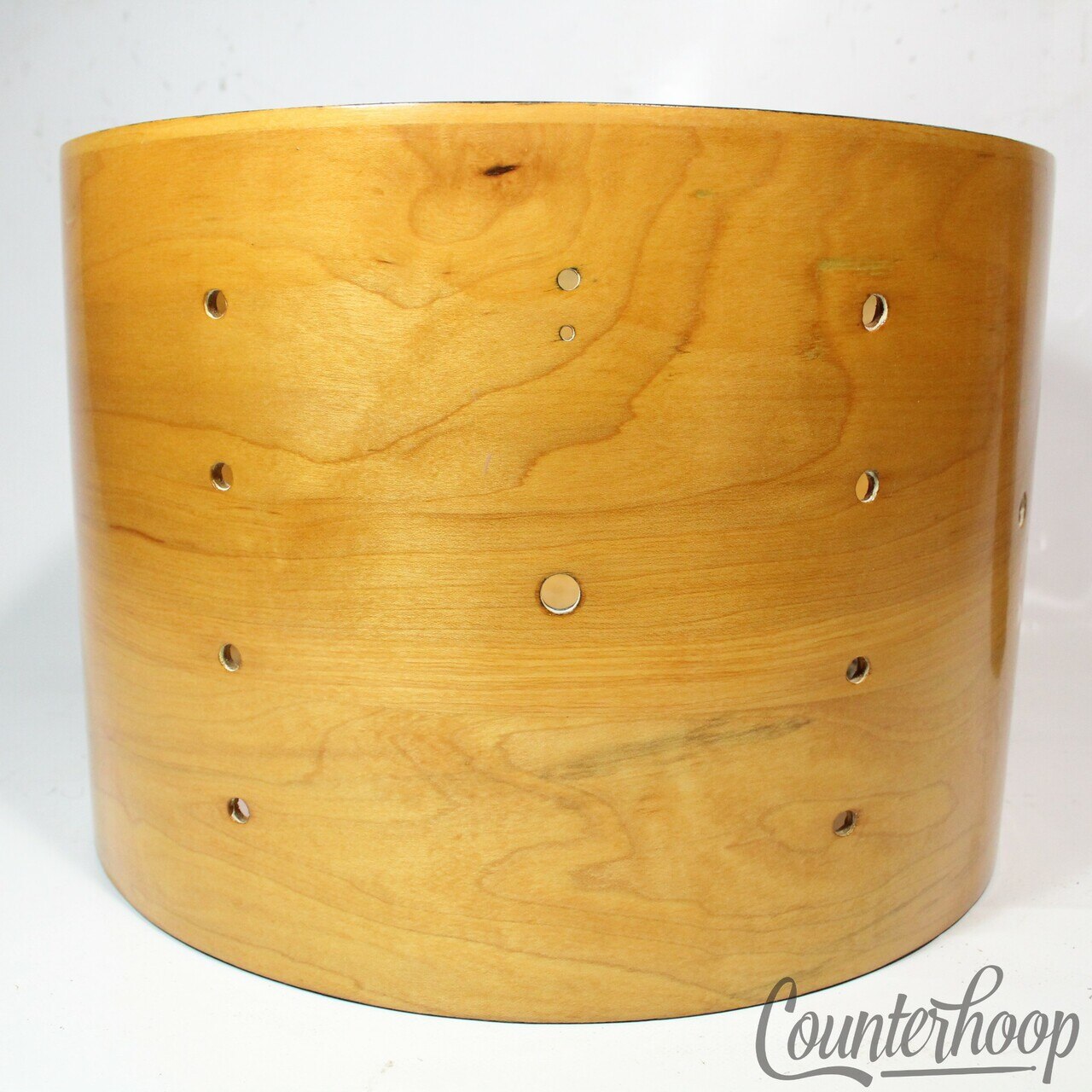 Camco 9x13" Tom Drum Shell 5-Ply Keller Natural Maple+Re-Rings Vintage 70s USA* — main photograph