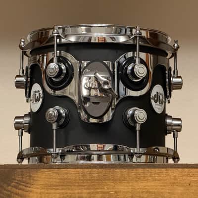 DW Design Series 8" Satin Black 7x8 Rack Tom image 3