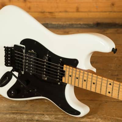 Jackson Pro Series 50th Anniversary Iron Maiden Adrian Smith Jackson SC1 - Maple - Snow White image 5