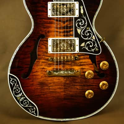 Gibson Les Paul Super Custom Carved Art Piece Electric Guitar image 3
