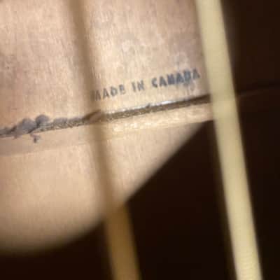 R.S. Williams built RARE "Wandering Cowboy" 1950s stencil guitar Hensel made in Canada image 5