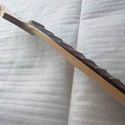 Scalloped Rosewood Fingerboard Guitar Stratocaster Strat Style Reversed Headstock Maple Neck image 2