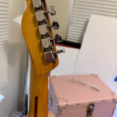 1969 Blonde Fender Telecaster with Maple Fretboard and Hardshell Case image 8