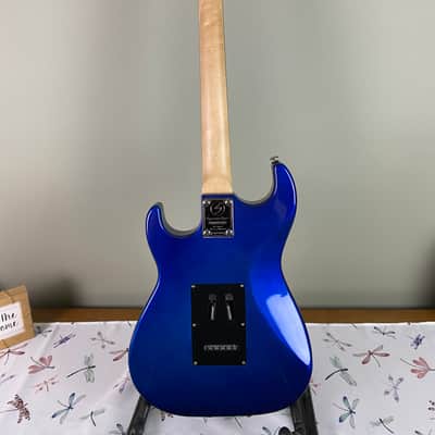 Samick Greg Bennett Malibu MB30 Electric Guitar – Blue image 5