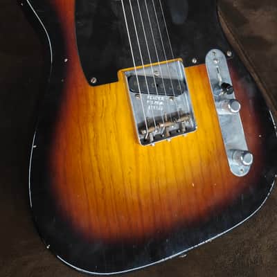 Fender Telecaster 1952 Custom Shop Journeyman Relic Limited Edition 2016 Sunburst image 2