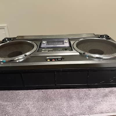 Sharp GF-303SB Vintage Radio Cassette Boombox 1978-1979 - Dark gray image 12