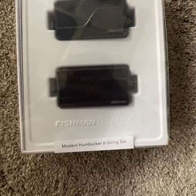 Fishman PRF-MHB-SB2 Fluence Modern Humbucker Pickup Set 2010s - Black image 3