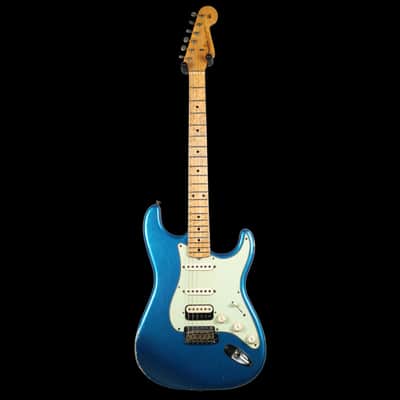 fender HSS 1957 Stratocaster Aqua Marine Relic HSS 2013 image 3