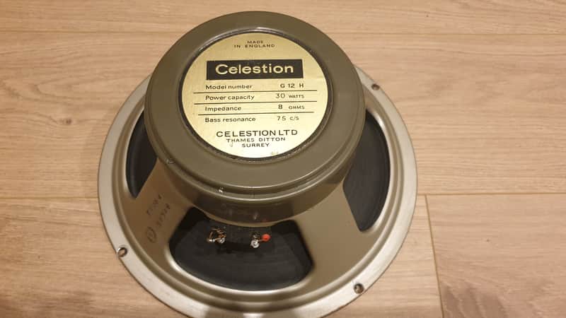 Celestion G12H30 1969 pre rola pulsonic image 1