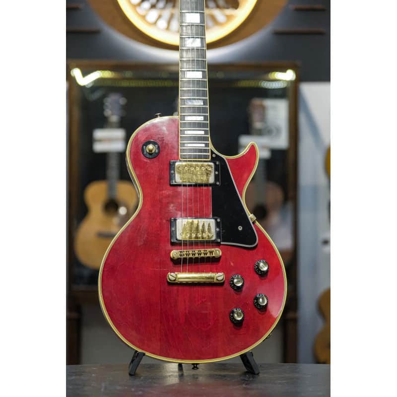 1976 Gibson Les Paul Custom wine red image 1