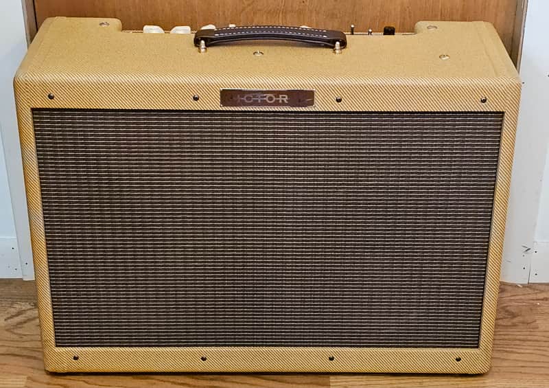 Victoria Amplifier Victorilux 2x12 Combo, Tweed image 1