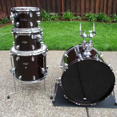 DW Pacific LX Series All Maple Shell Drum Kit, Lacquer Finish, DW-Style Hardware -- Excellent! image 13