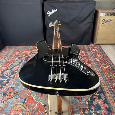 Fender Japan Aerodyne Jazz Bass Jet Black *Pro Setup, Low Action* - 2004 image 14