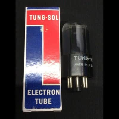 TUNG SOL 6SL7GT Black Glass Black Plate PREMIUM Audio Vacuum Tube F.9692 image 1