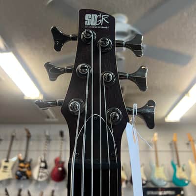 Ibanez SR506 Soundgear Series 6 String Electric Bass Made in Korea - Brown Mahogany image 9