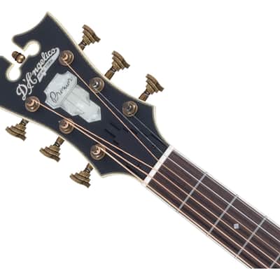 D'Angelico Premier Gramercy Cutaway A/E Guitar - Natural - Open Box image 4